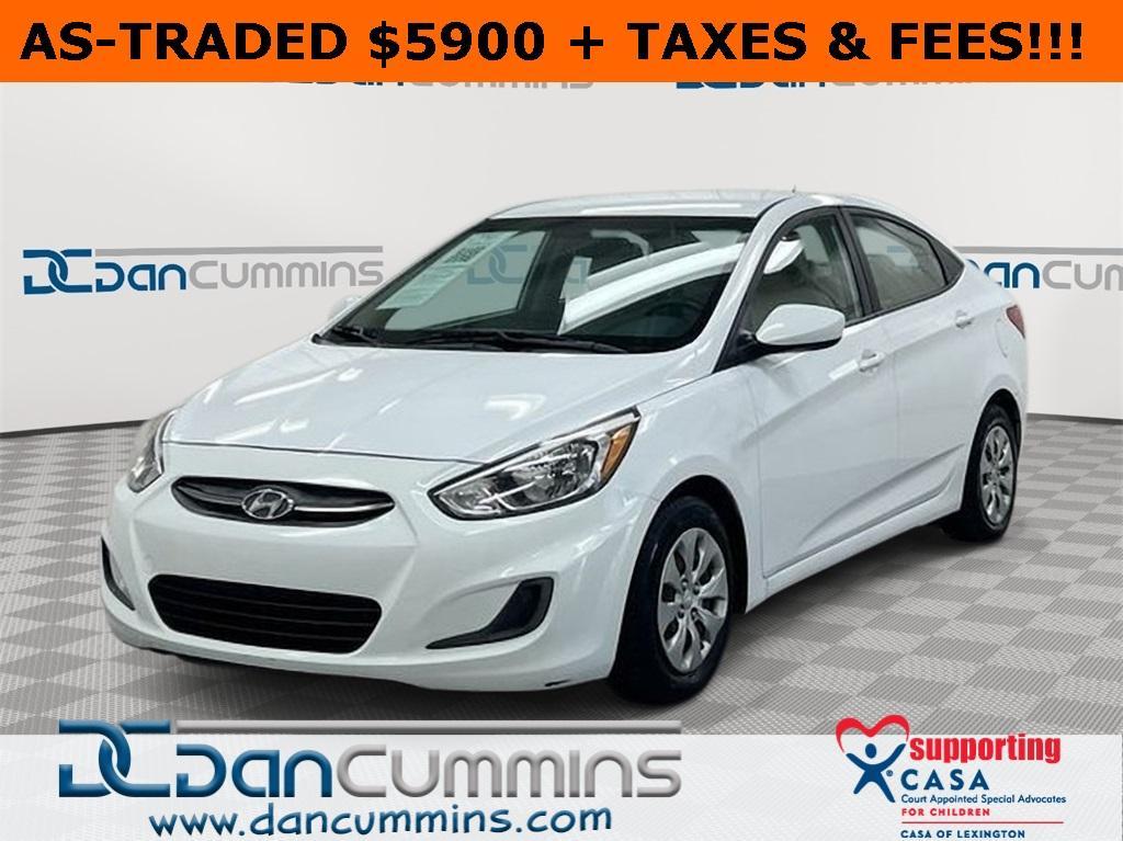 used 2017 Hyundai Accent car, priced at $5,900