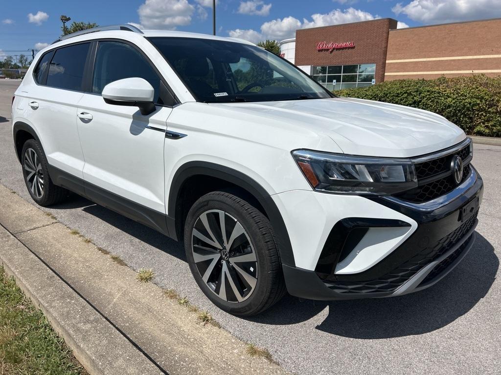 used 2023 Volkswagen Taos car, priced at $17,987
