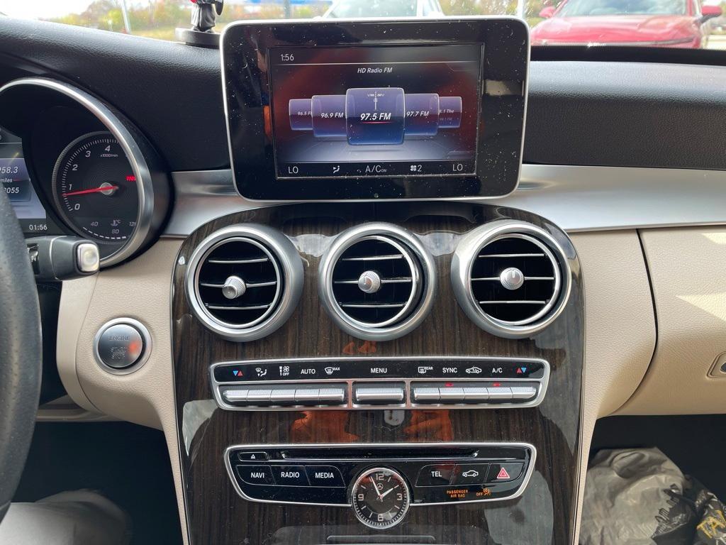 used 2017 Mercedes-Benz C-Class car, priced at $9,900