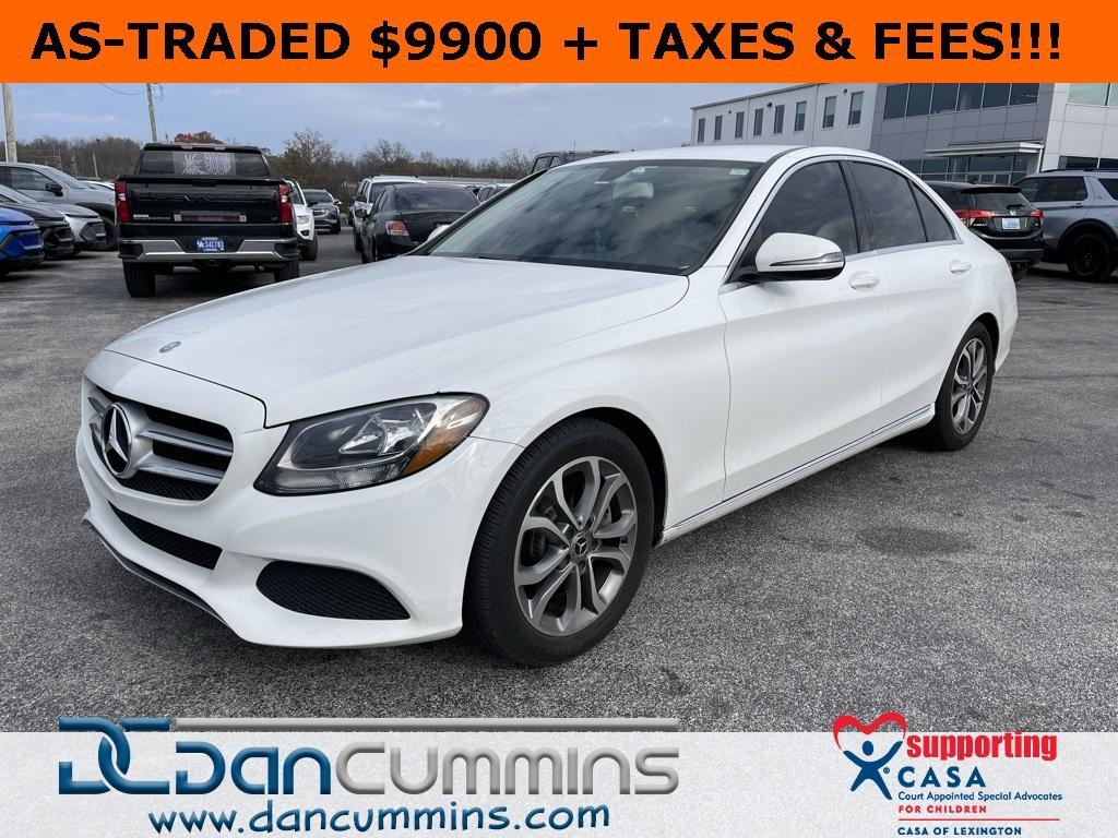 used 2017 Mercedes-Benz C-Class car, priced at $9,900