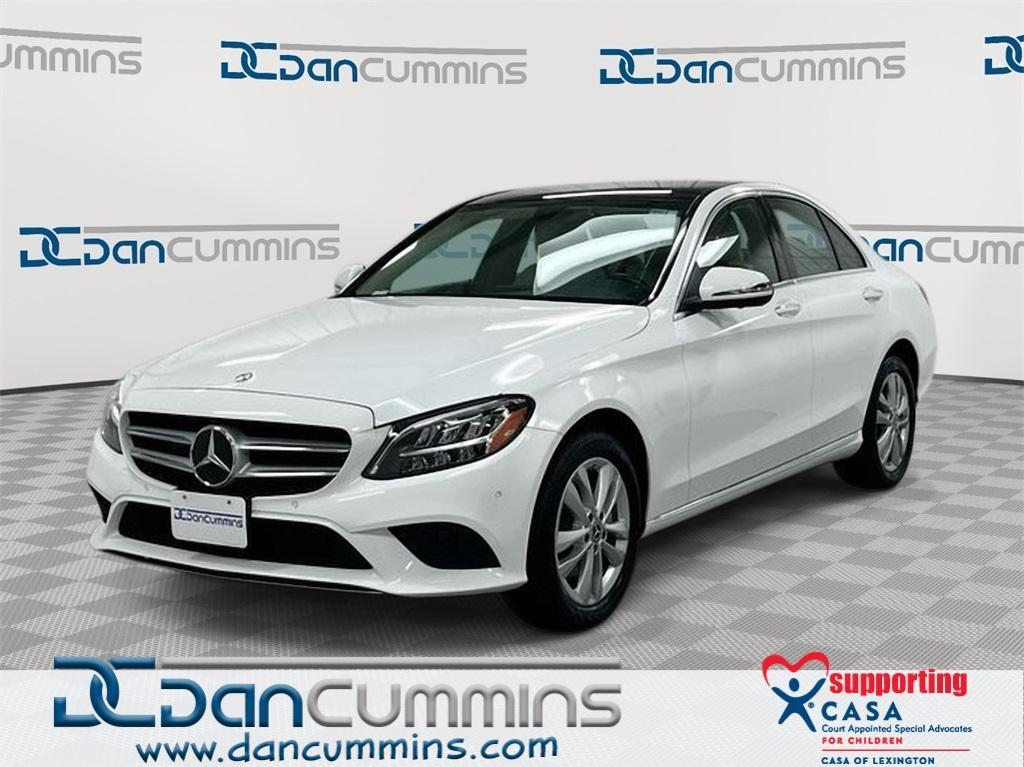 used 2021 Mercedes-Benz C-Class car, priced at $26,987