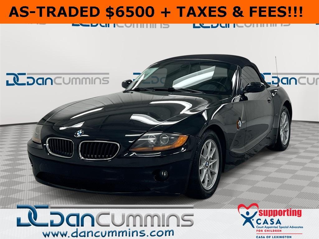 used 2003 BMW Z4 car, priced at $6,500