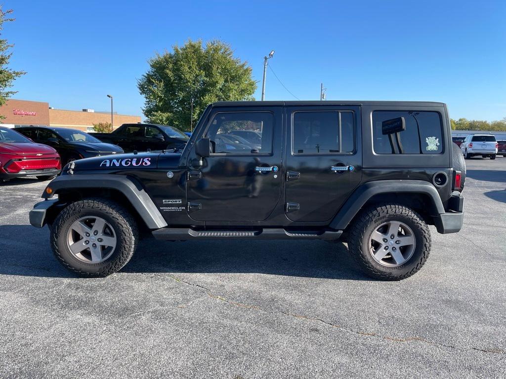 used 2017 Jeep Wrangler Unlimited car, priced at $19,587