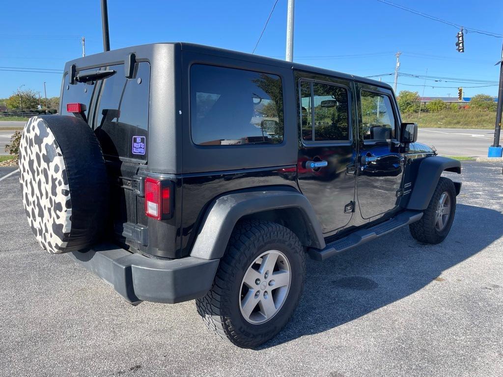 used 2017 Jeep Wrangler Unlimited car, priced at $19,587