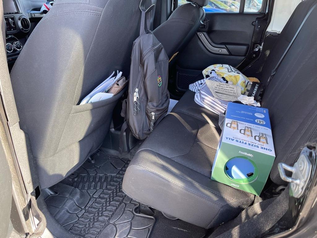 used 2017 Jeep Wrangler Unlimited car, priced at $19,587