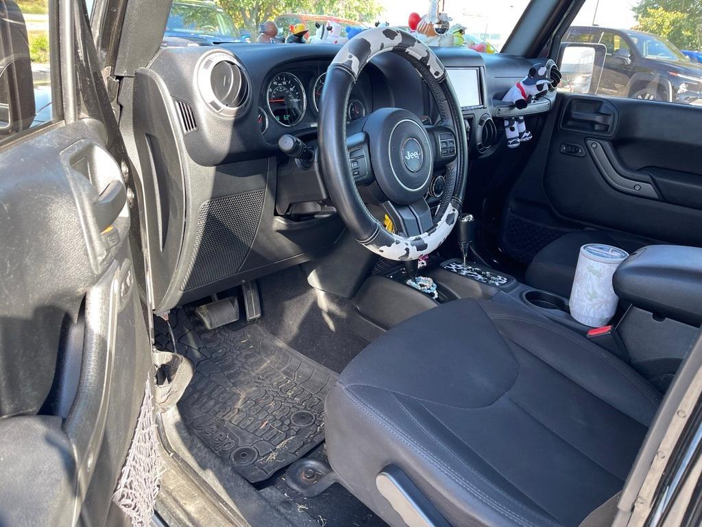 used 2017 Jeep Wrangler Unlimited car, priced at $19,587