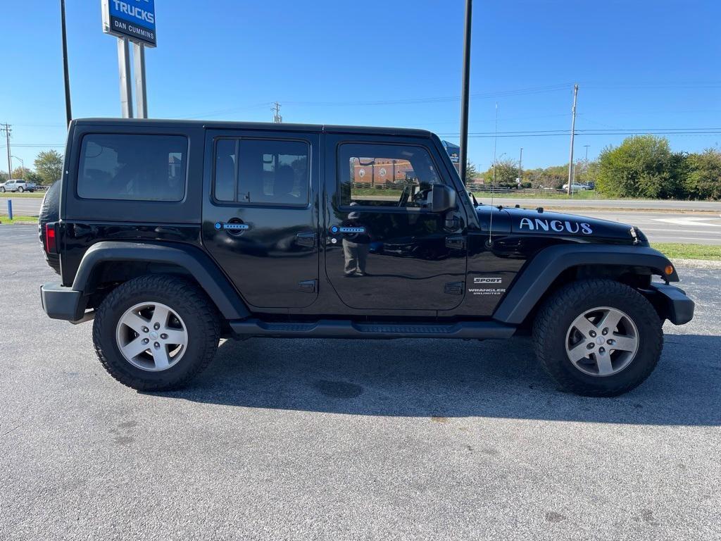 used 2017 Jeep Wrangler Unlimited car, priced at $19,587
