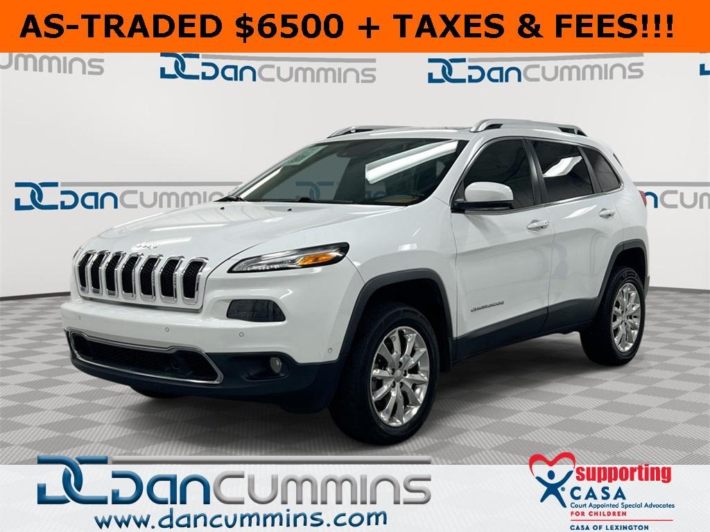 used 2015 Jeep Cherokee car, priced at $6,500