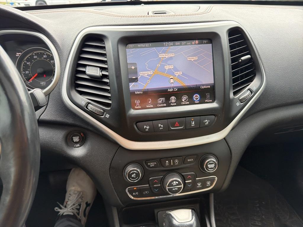 used 2015 Jeep Cherokee car, priced at $7,500