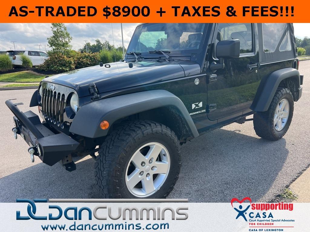 used 2008 Jeep Wrangler car, priced at $8,900