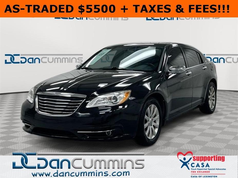 used 2013 Chrysler 200 car, priced at $5,500