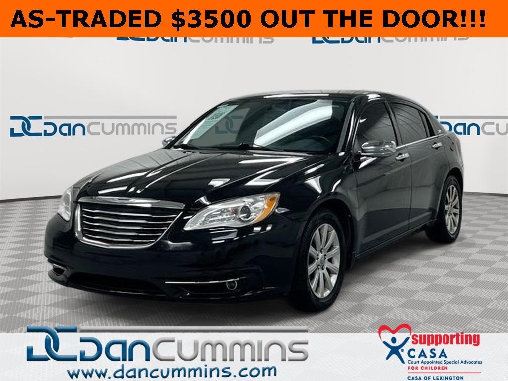 used 2013 Chrysler 200 car, priced at $3,500