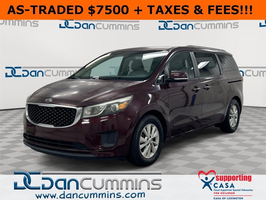 used 2016 Kia Sedona car, priced at $7,500