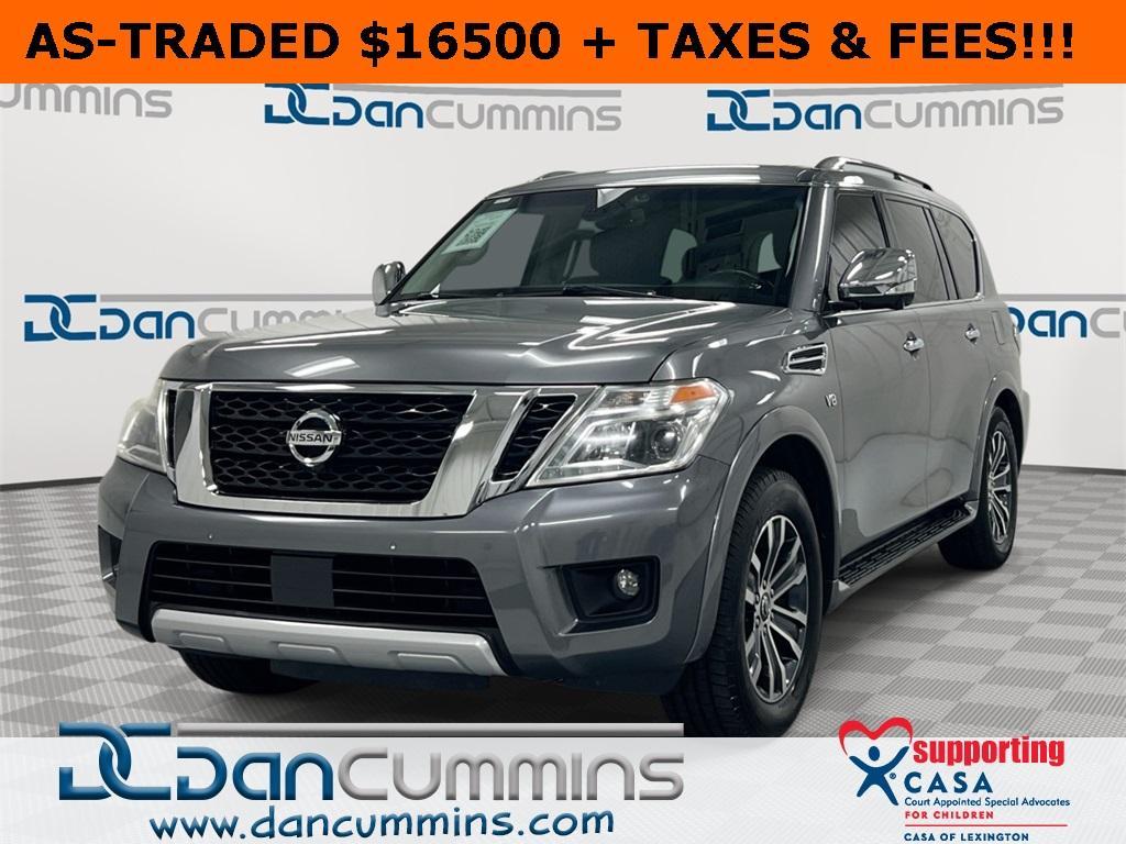 used 2017 Nissan Armada car, priced at $16,900