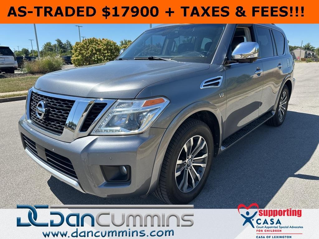 used 2017 Nissan Armada car, priced at $17,900