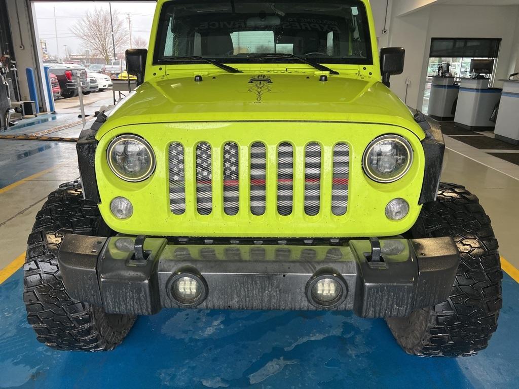 used 2016 Jeep Wrangler Unlimited car, priced at $19,587