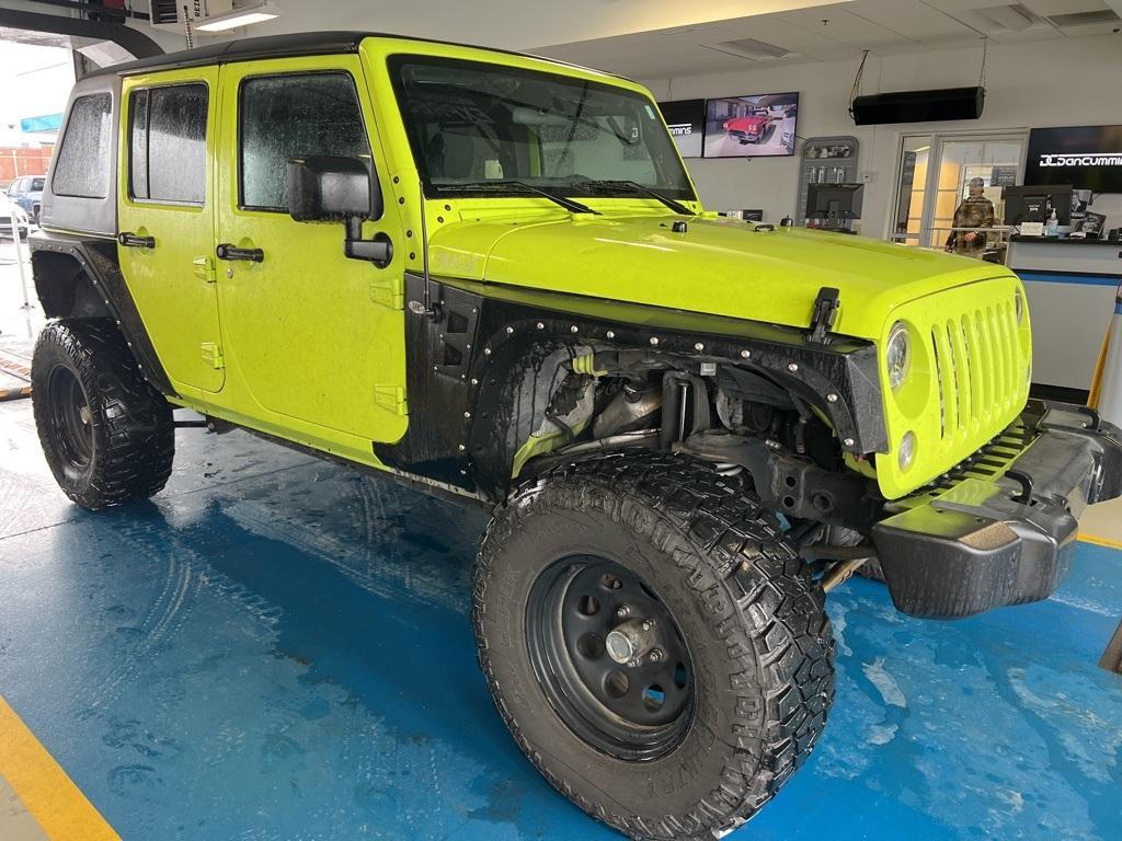 used 2016 Jeep Wrangler Unlimited car, priced at $19,587