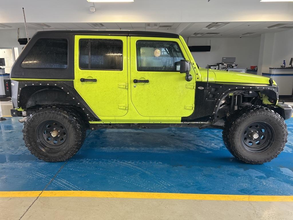 used 2016 Jeep Wrangler Unlimited car, priced at $19,587