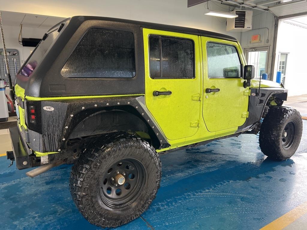 used 2016 Jeep Wrangler Unlimited car, priced at $19,587