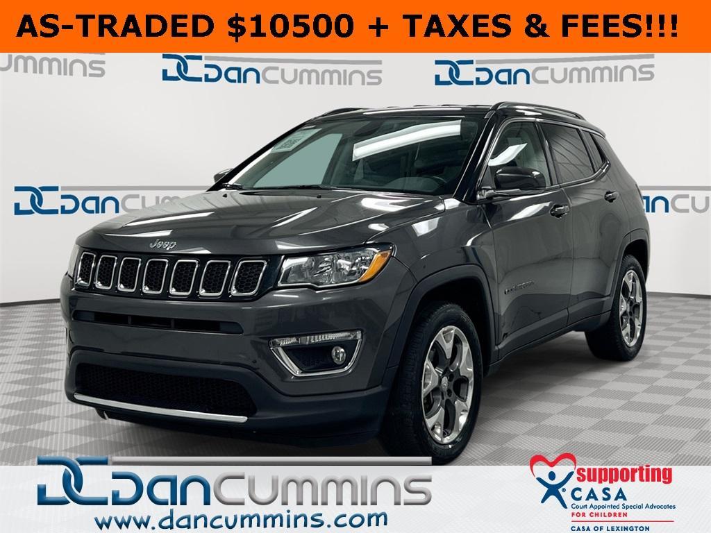 used 2019 Jeep Compass car, priced at $10,500