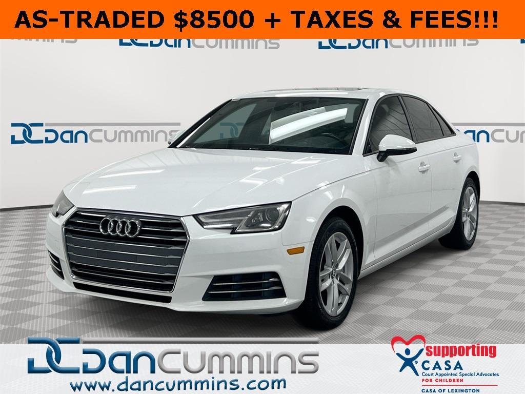 used 2017 Audi A4 car, priced at $8,500