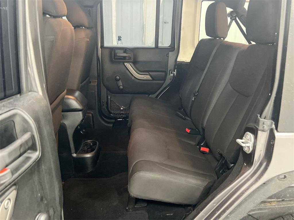 used 2017 Jeep Wrangler Unlimited car, priced at $14,500