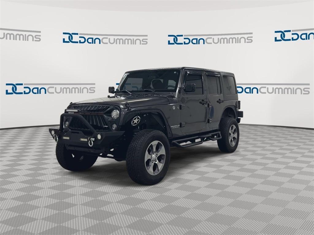 used 2017 Jeep Wrangler Unlimited car, priced at $14,500