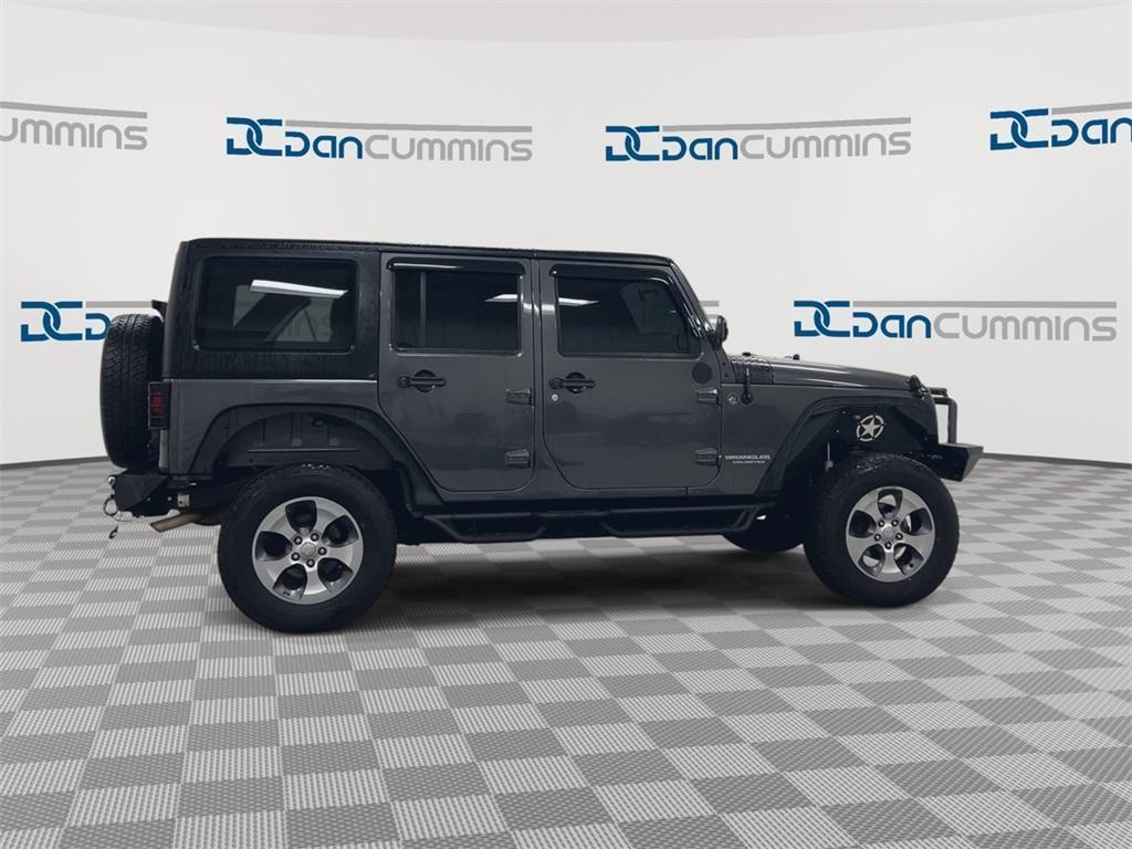 used 2017 Jeep Wrangler Unlimited car, priced at $14,500