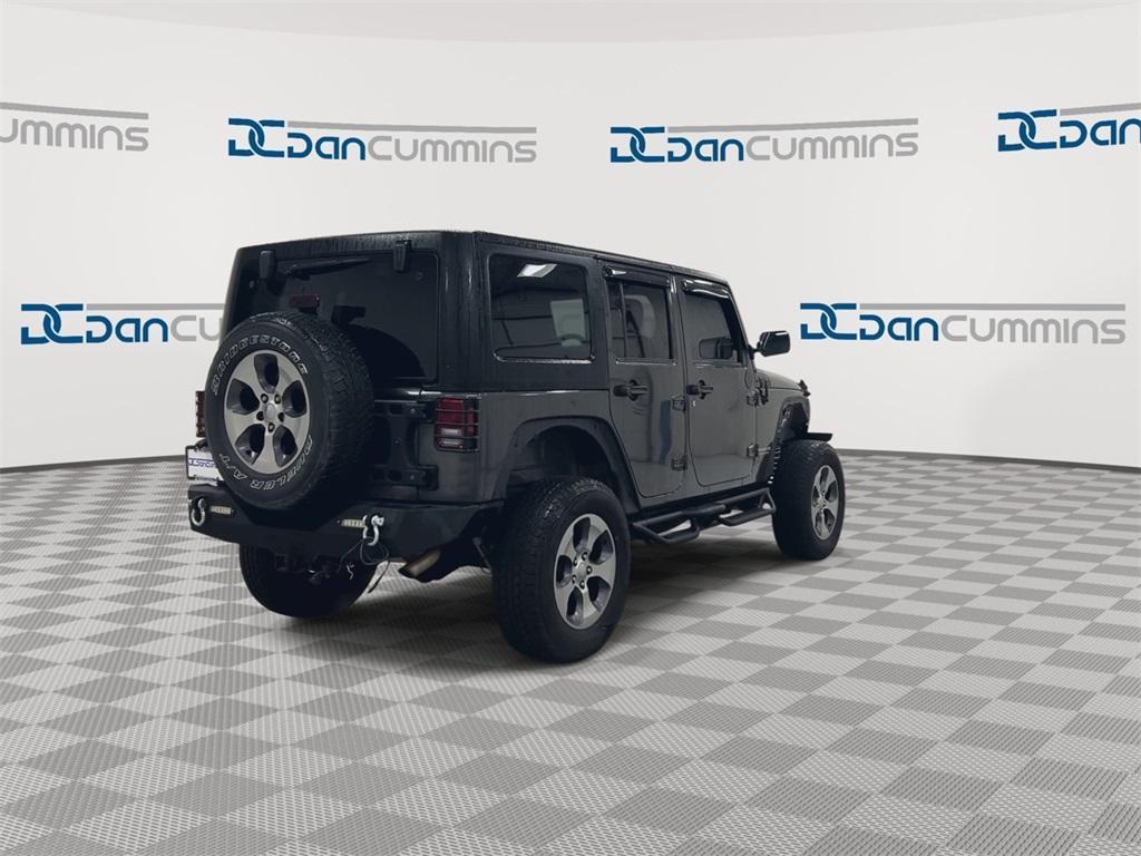 used 2017 Jeep Wrangler Unlimited car, priced at $14,500