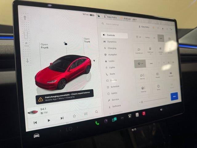 used 2024 Tesla Model 3 car, priced at $37,500