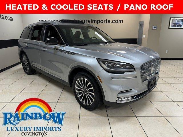 used 2021 Lincoln Aviator car, priced at $46,587