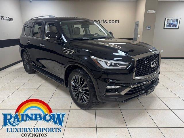 used 2023 INFINITI QX80 car, priced at $54,321