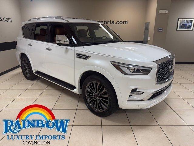 used 2023 INFINITI QX80 car, priced at $61,400