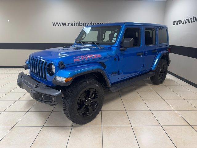 used 2021 Jeep Wrangler Unlimited car, priced at $31,500