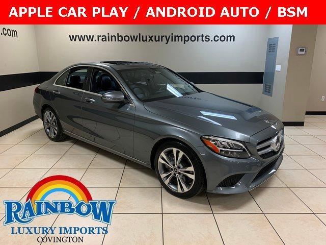 used 2019 Mercedes-Benz C-Class car, priced at $28,987