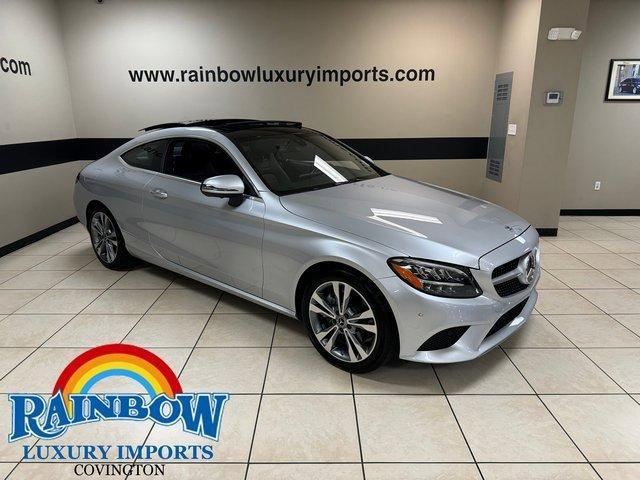 used 2021 Mercedes-Benz C-Class car, priced at $39,987