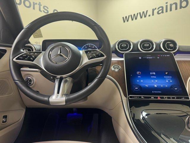 used 2024 Mercedes-Benz C-Class car, priced at $44,800