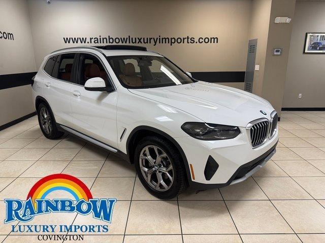 used 2022 BMW X3 car, priced at $35,800