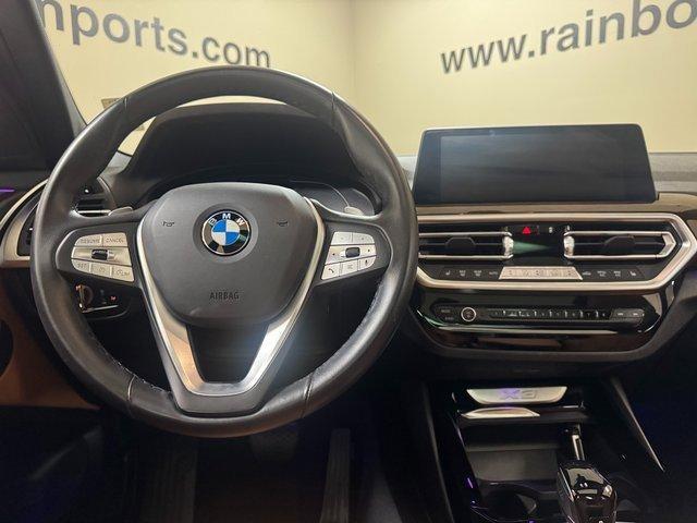 used 2022 BMW X3 car, priced at $35,800