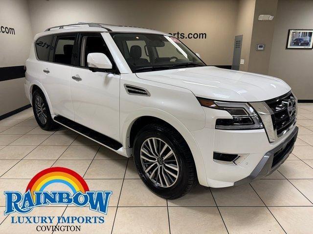 used 2024 Nissan Armada car, priced at $48,800