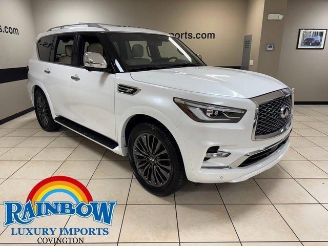 used 2024 INFINITI QX80 car, priced at $64,500
