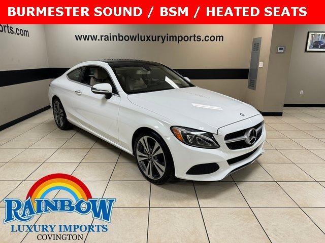 used 2017 Mercedes-Benz C-Class car, priced at $24,987