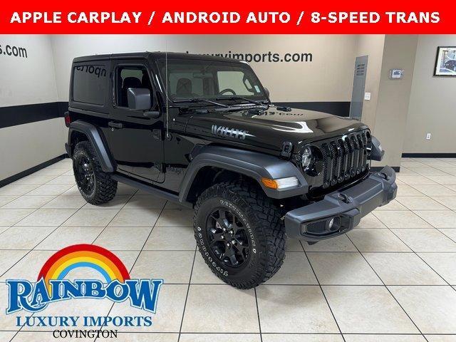used 2022 Jeep Wrangler car, priced at $33,987