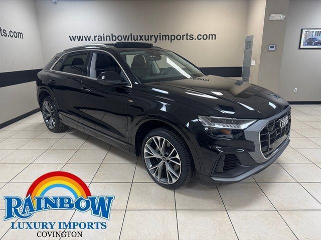 used 2023 Audi Q8 car, priced at $58,500