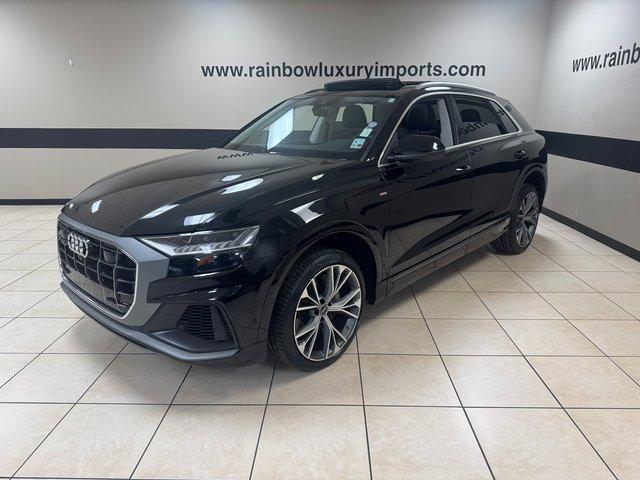 used 2023 Audi Q8 car, priced at $58,500