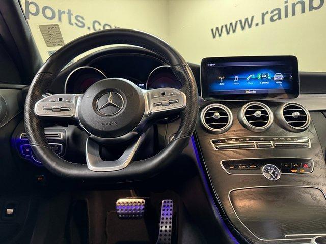 used 2019 Mercedes-Benz C-Class car, priced at $21,400