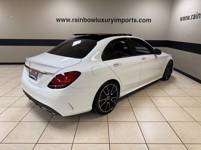 used 2019 Mercedes-Benz C-Class car, priced at $21,400