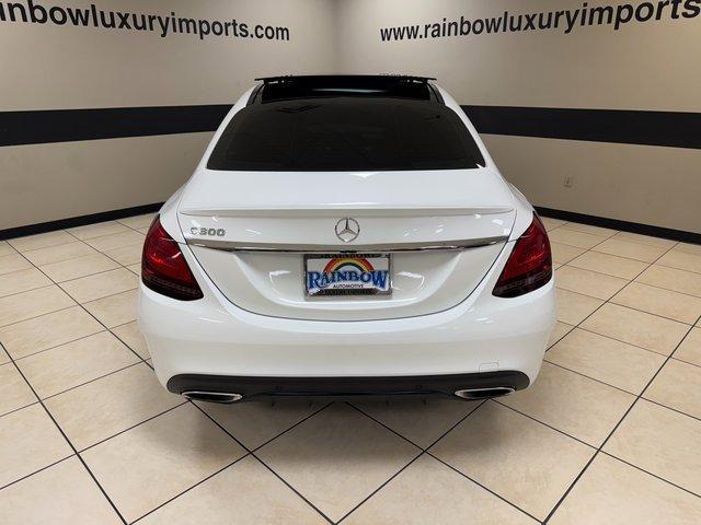 used 2019 Mercedes-Benz C-Class car, priced at $21,400