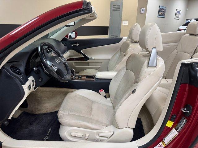 used 2014 Lexus IS 250C car, priced at $13,800
