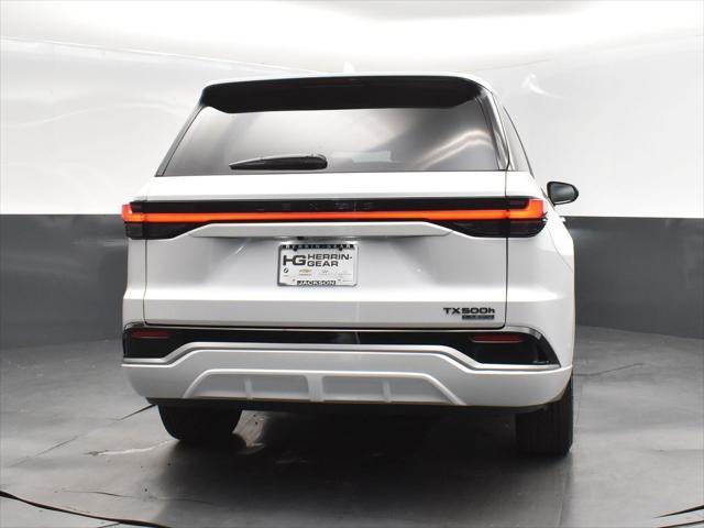 new 2025 Lexus TX 500h car, priced at $73,860